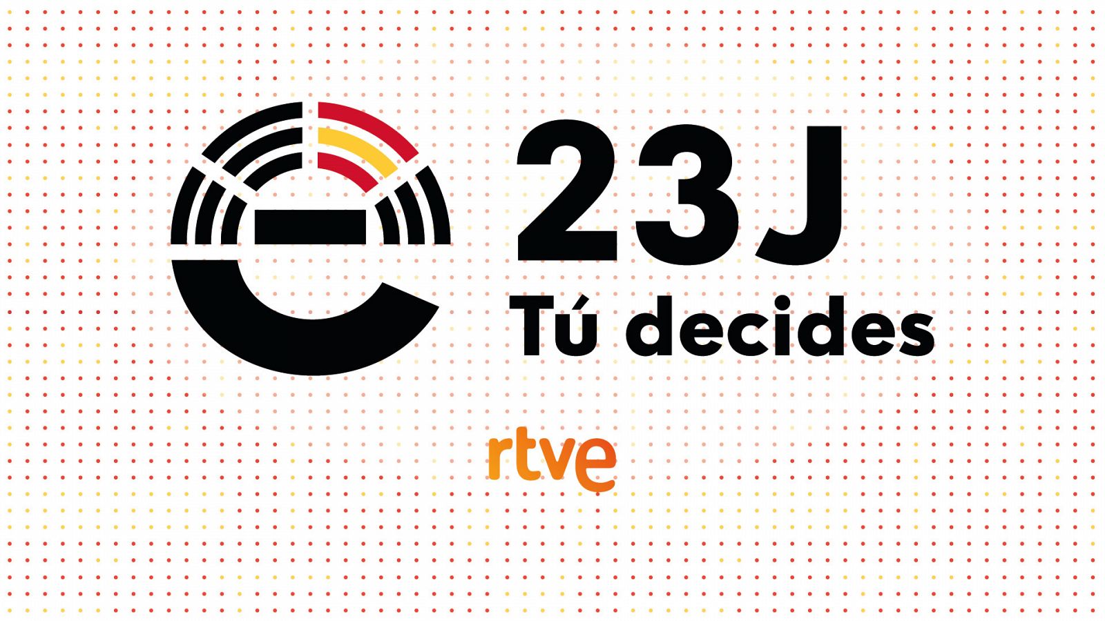 Imagen corporativa de RTVE para las elecciones generales del 23 de julio