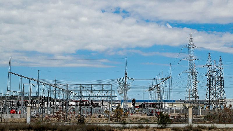 Una subestación eléctrica en Zaragoza