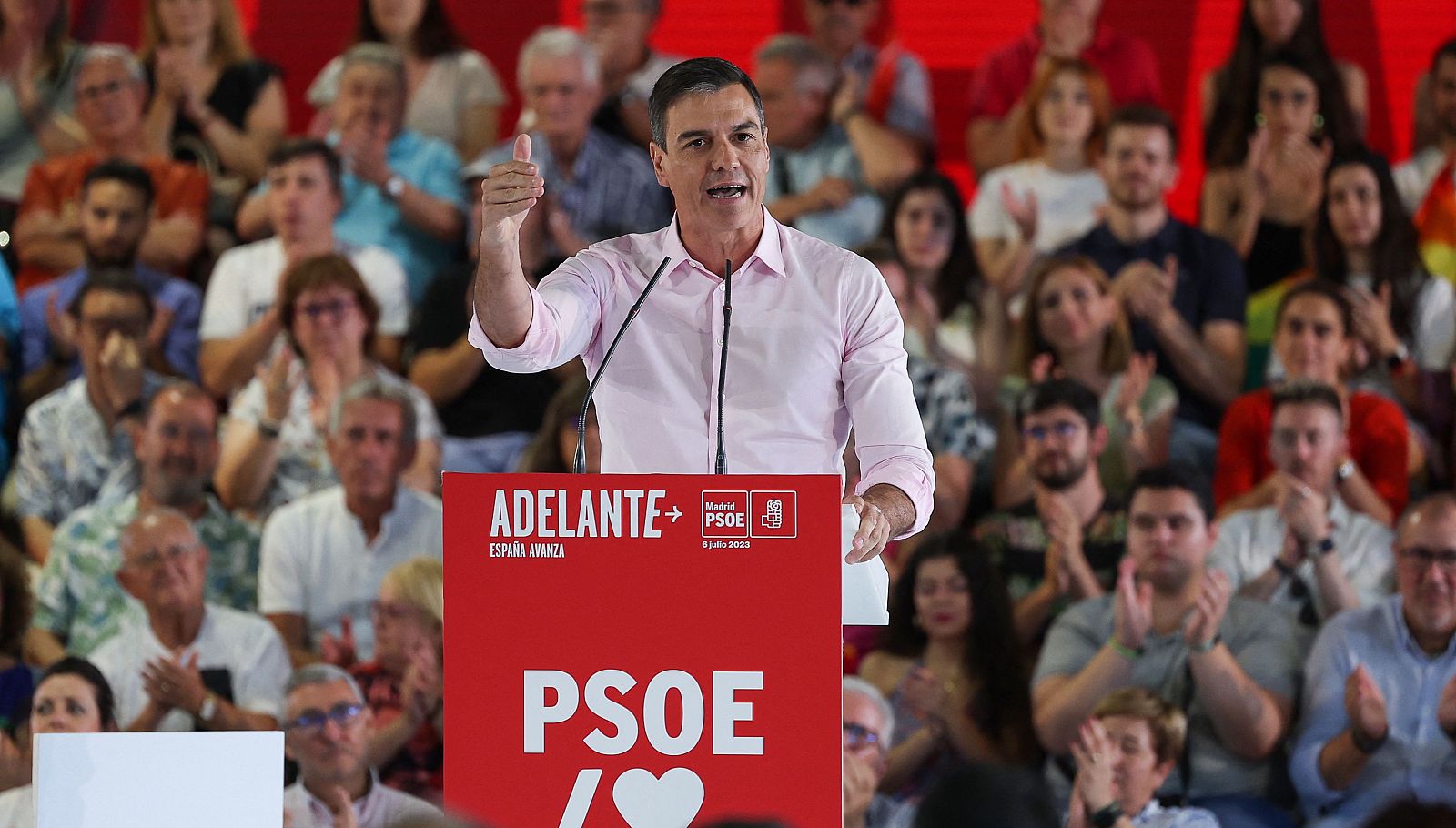 Elecciones Generales: Pedro Sánchez, presidente del Gobierno y candidato del PSOE