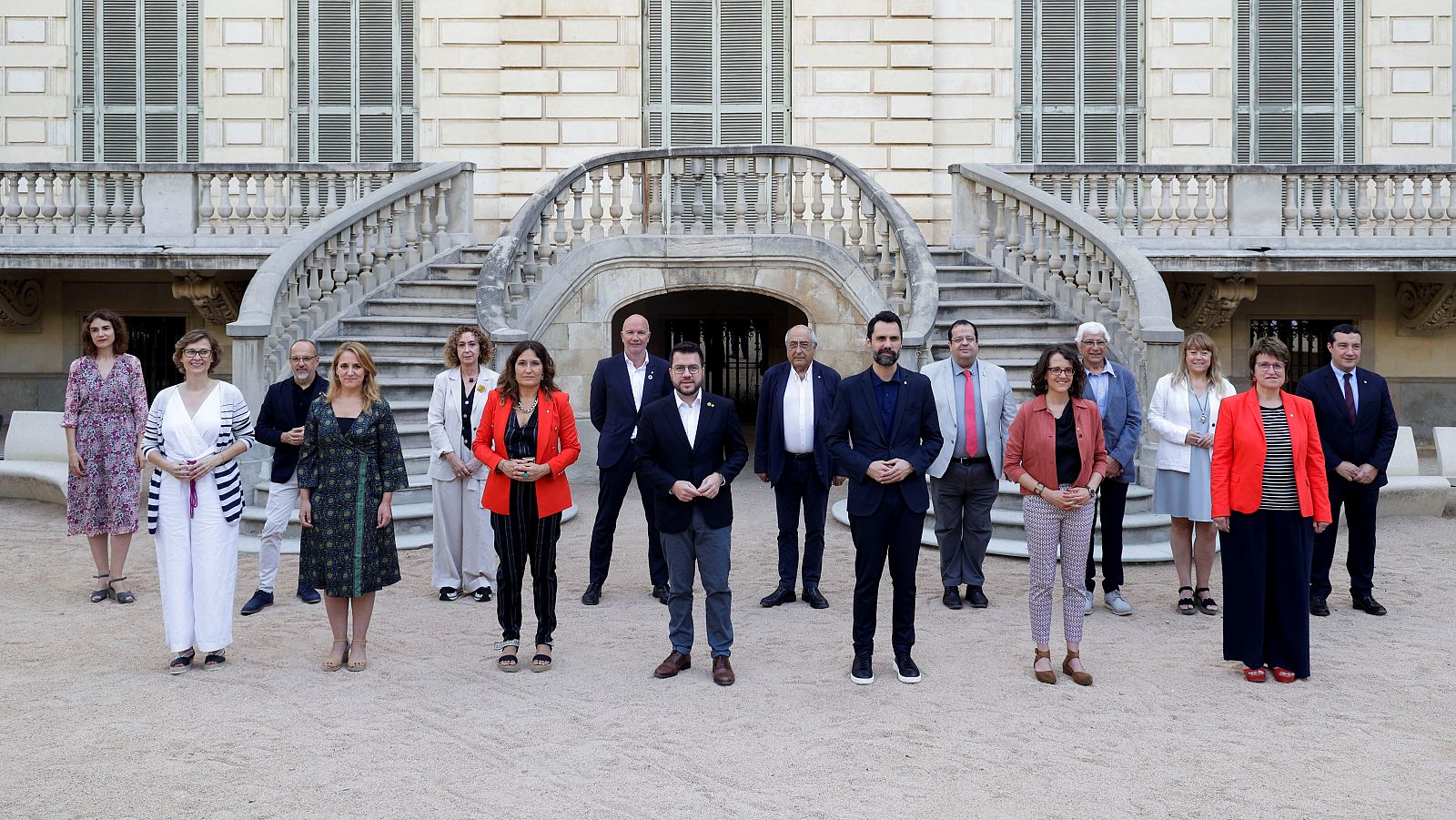 El gobierno catalán celebra una reunión de trabajo