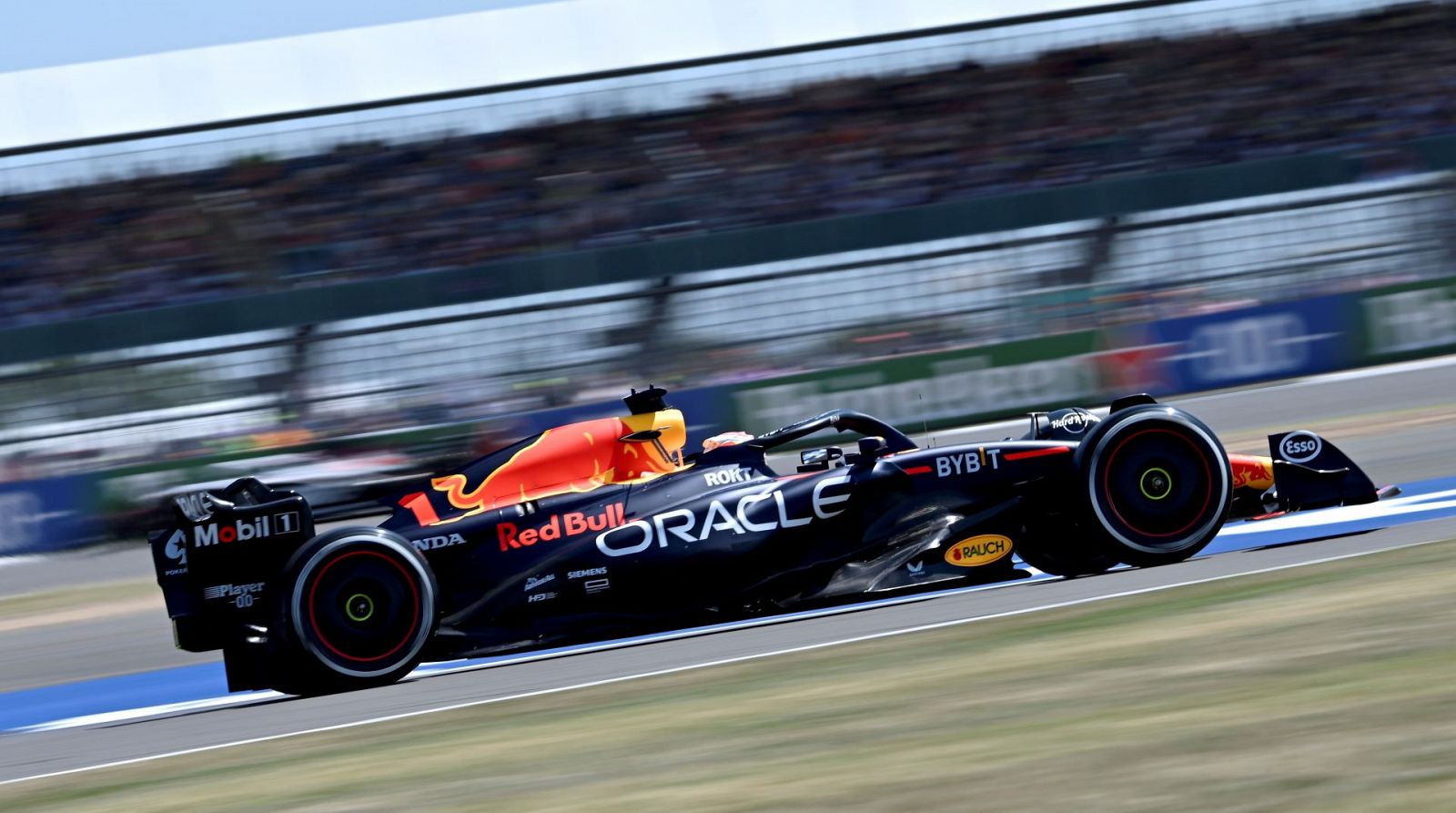 GP de Gran Bretaña: Max Verstappen, en los entrenamientos.