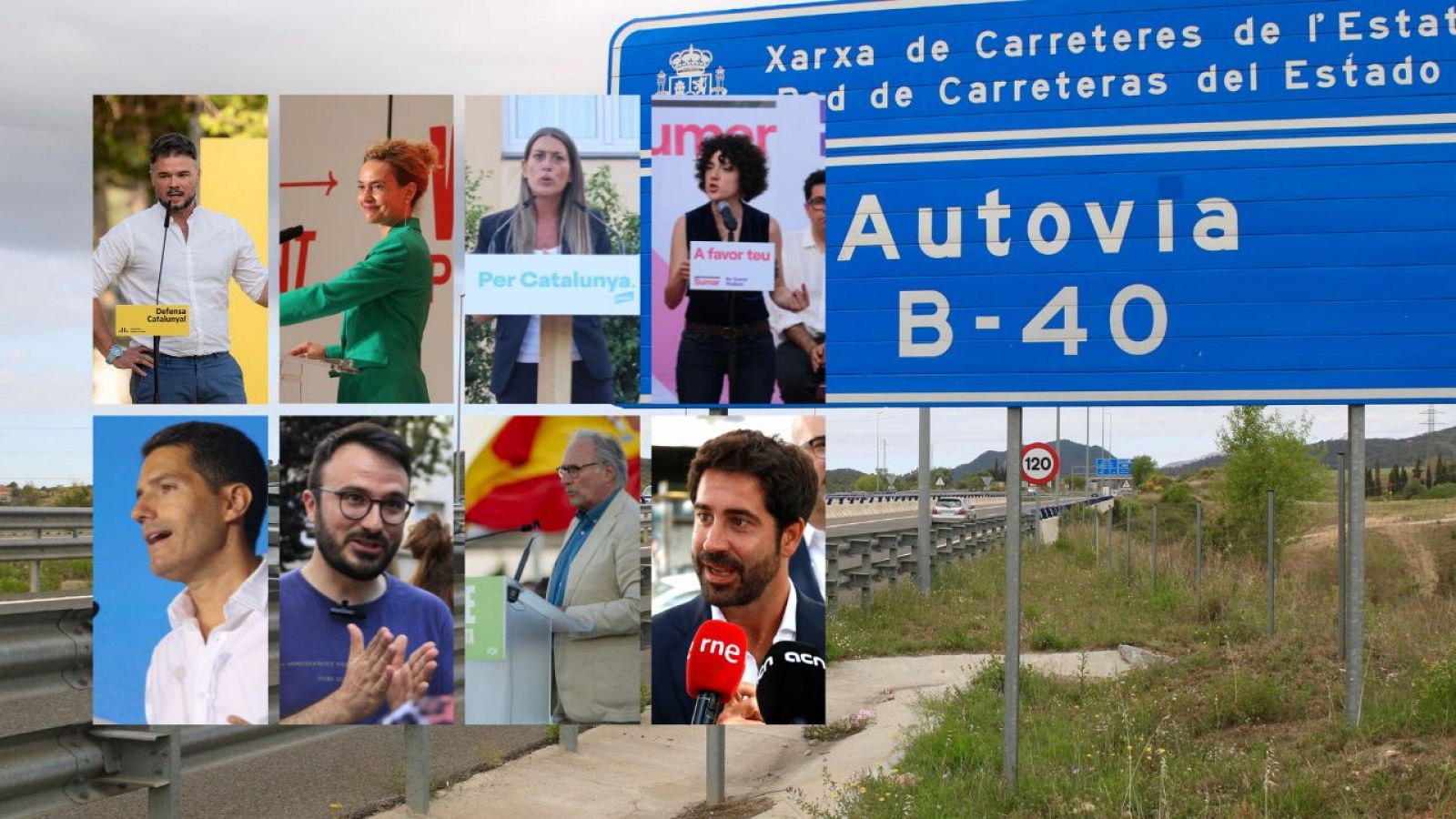 L'anunci de la signatura de la B-40 marca el primer dia de campanya