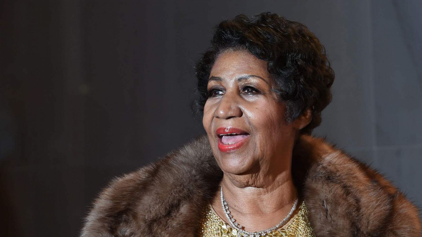 La cantante estadounidense Aretha Franklin.