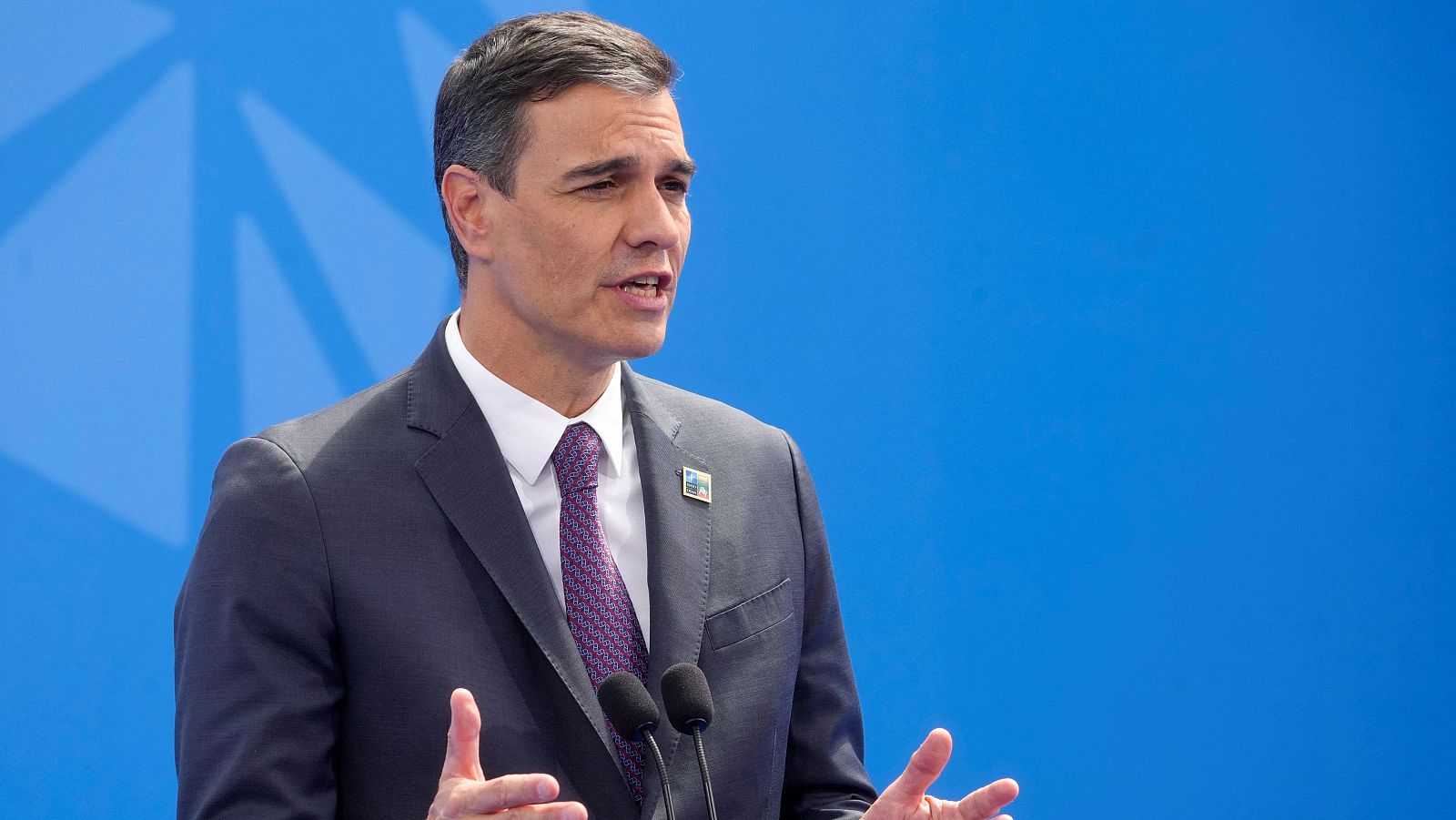 El presidente del Gobierno y candidato socialista a la reelección, Pedro Sánchez
