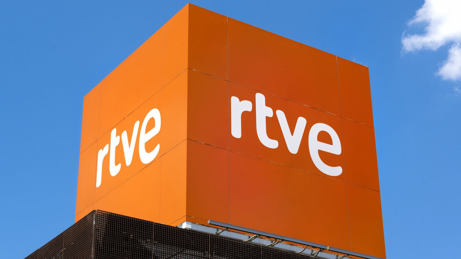 Cubo de RTVE en Torrespaña