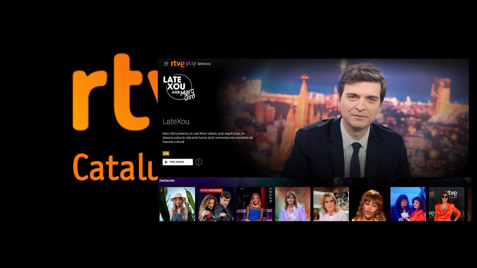 Cultura, entreteniment i informació en català a RTVE Play