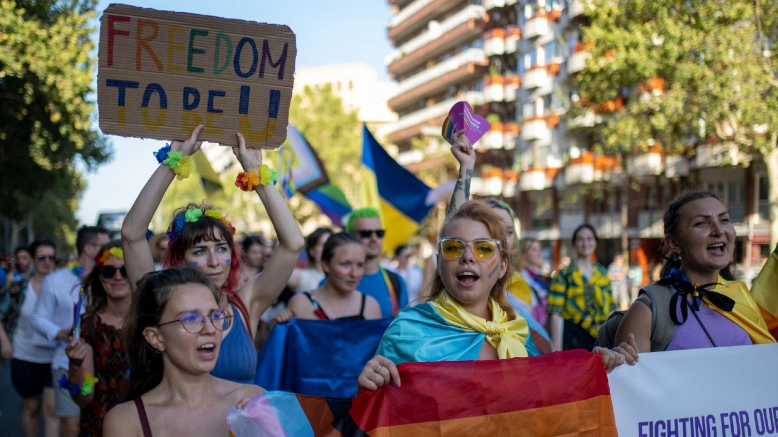 Celebració del Pride a Barcelona