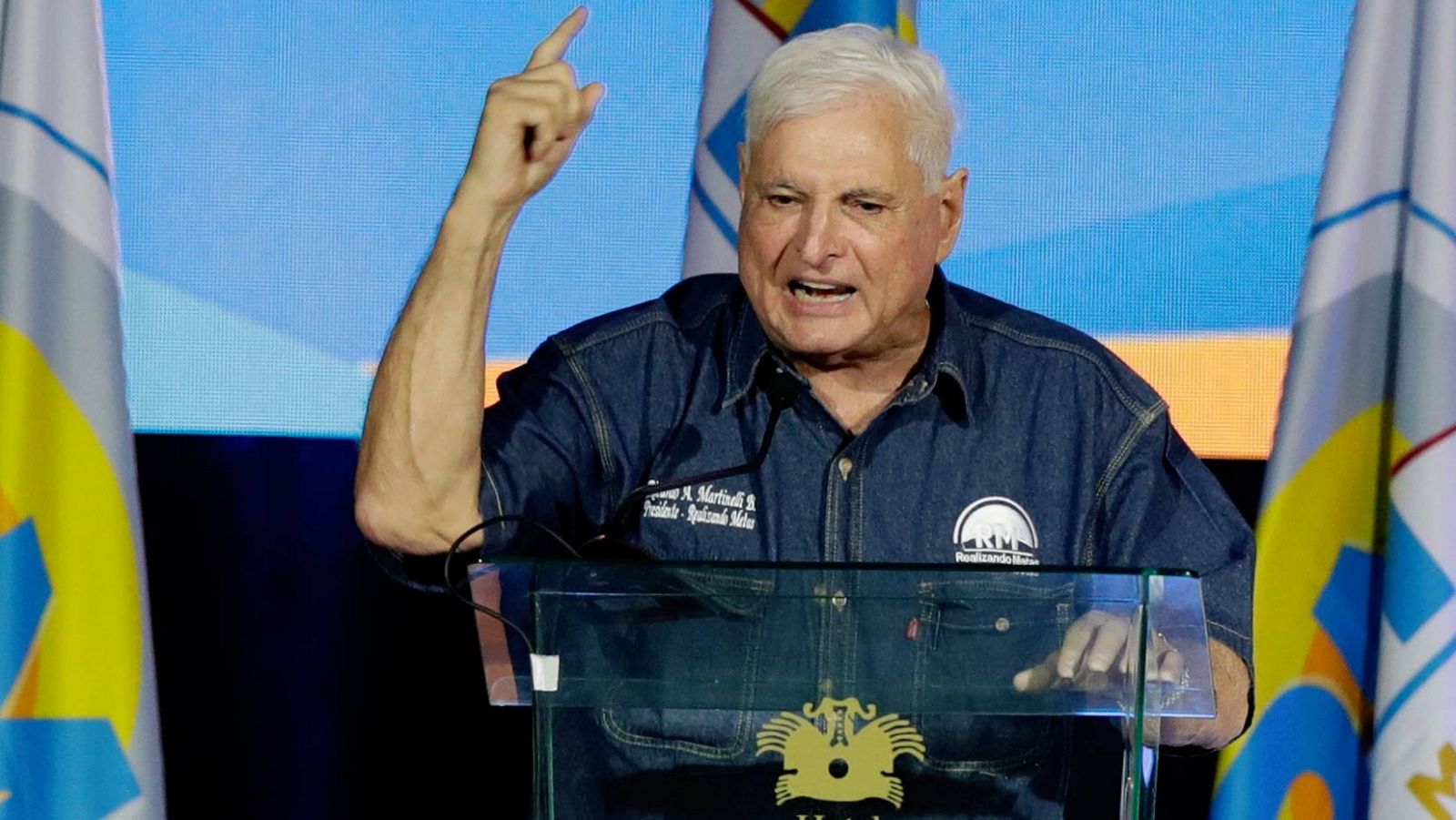 El expresidente de Panamá Ricardo Martinelli en una imagen de archivo