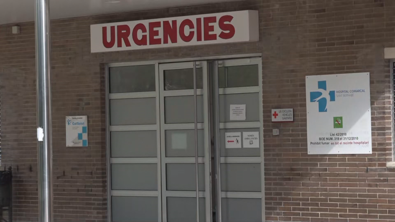 Servicio de Urgencias en el Hospital Comarcal San Bernabé, en Berga