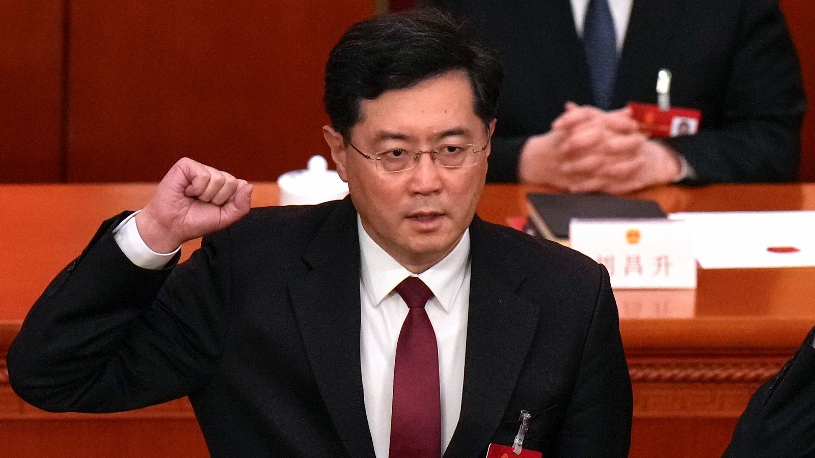El recién cesado ministro de Relaciones Exteriores de China, Qin Gang