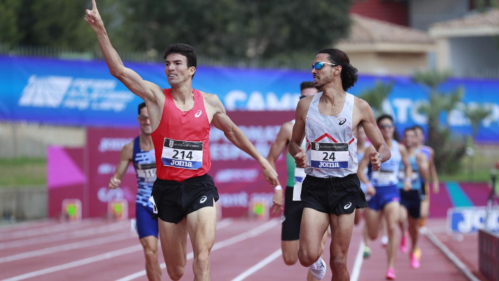 Mechaal - Katir, gran duelo en el 1500 de los campeonatos de España de Atletismo