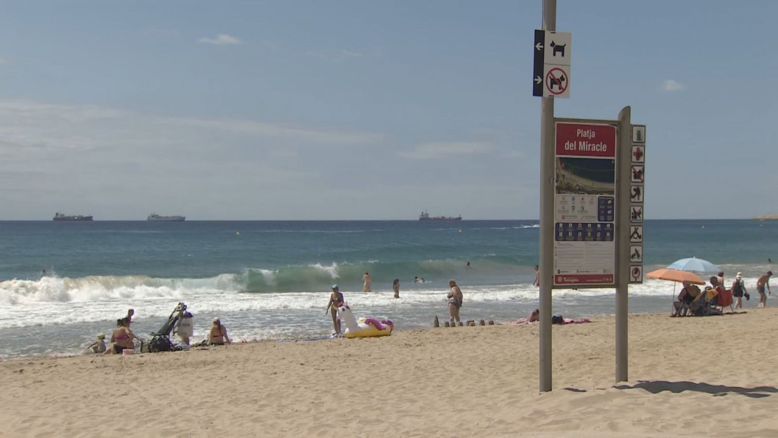 La Platja del Miracle a Tarragona