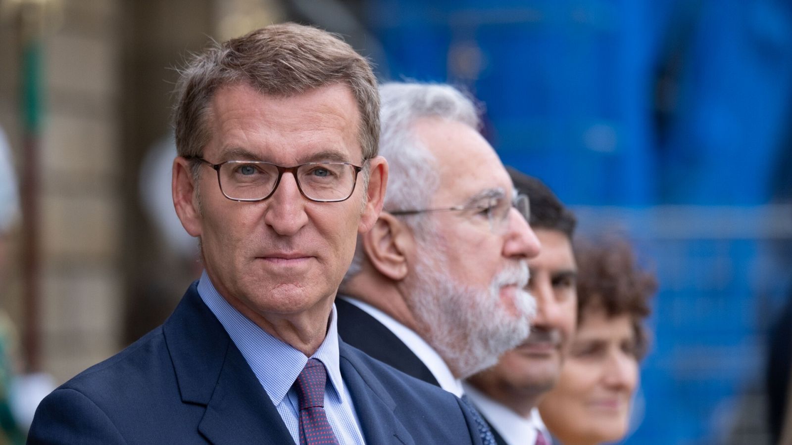 El presidente del PP, Alberto Núñez Feijóo