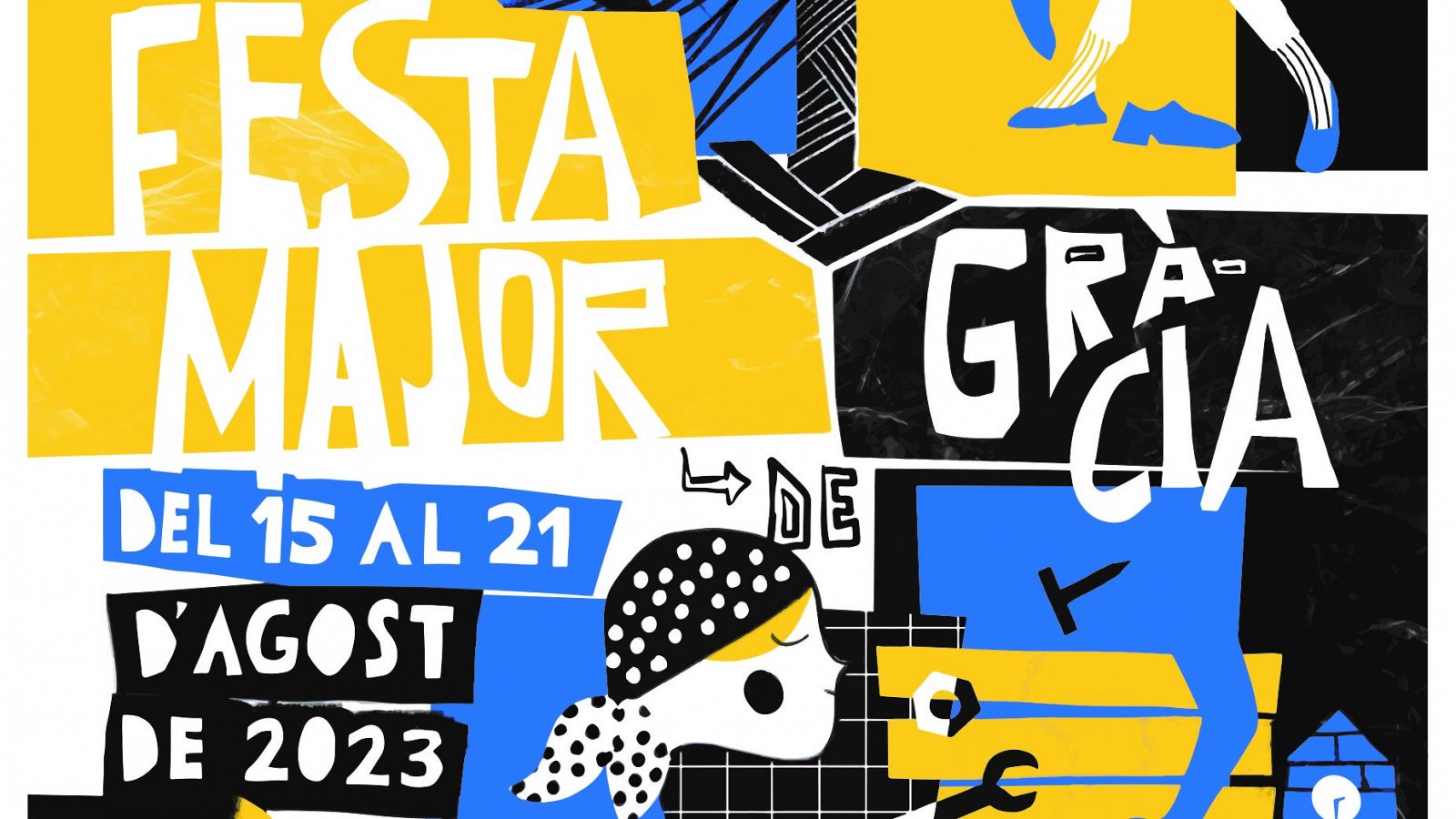 Cartell de la Festa Major de Gràcia 2023