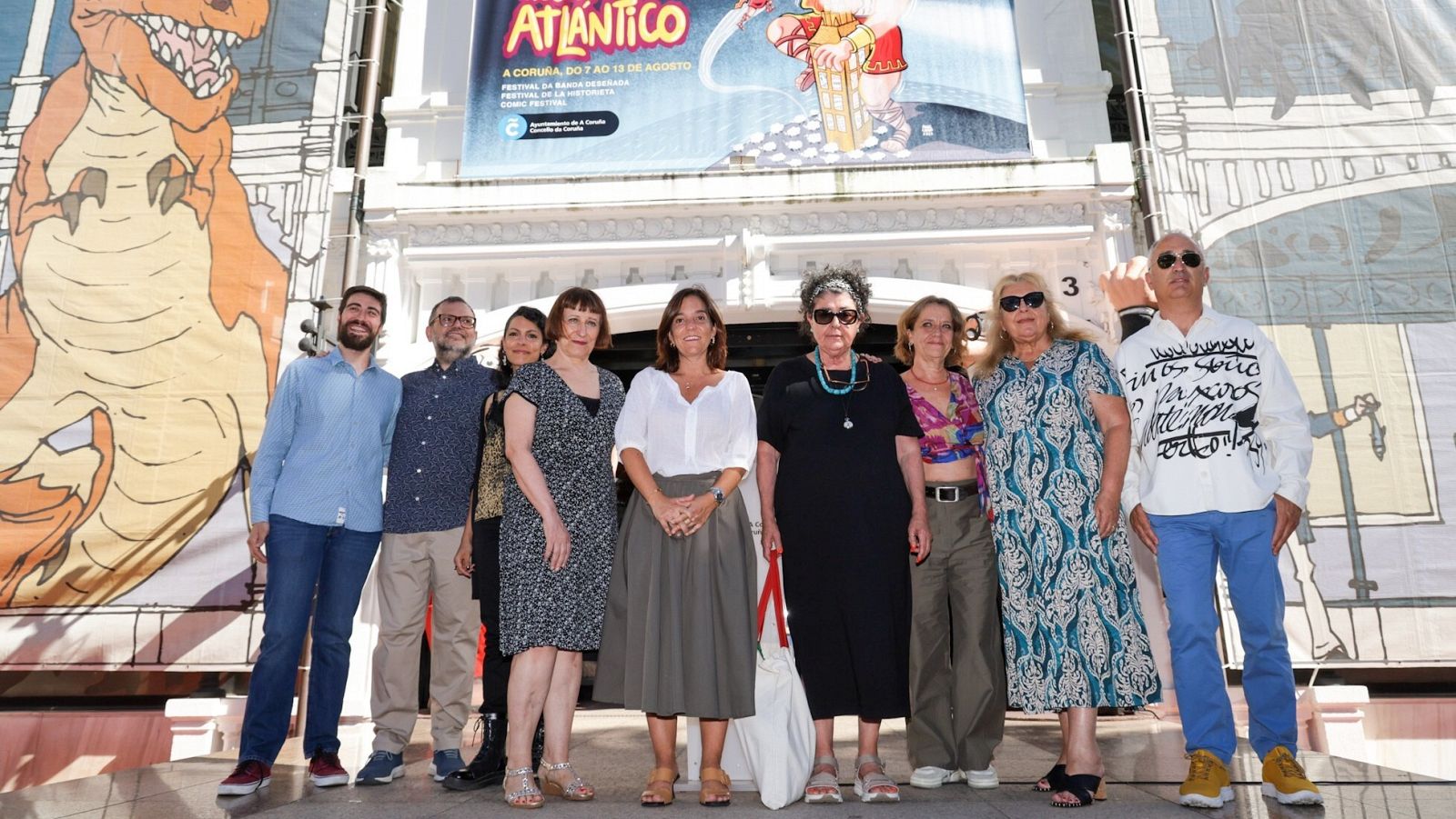 Inauguración de Viñetas desde o Atlántico