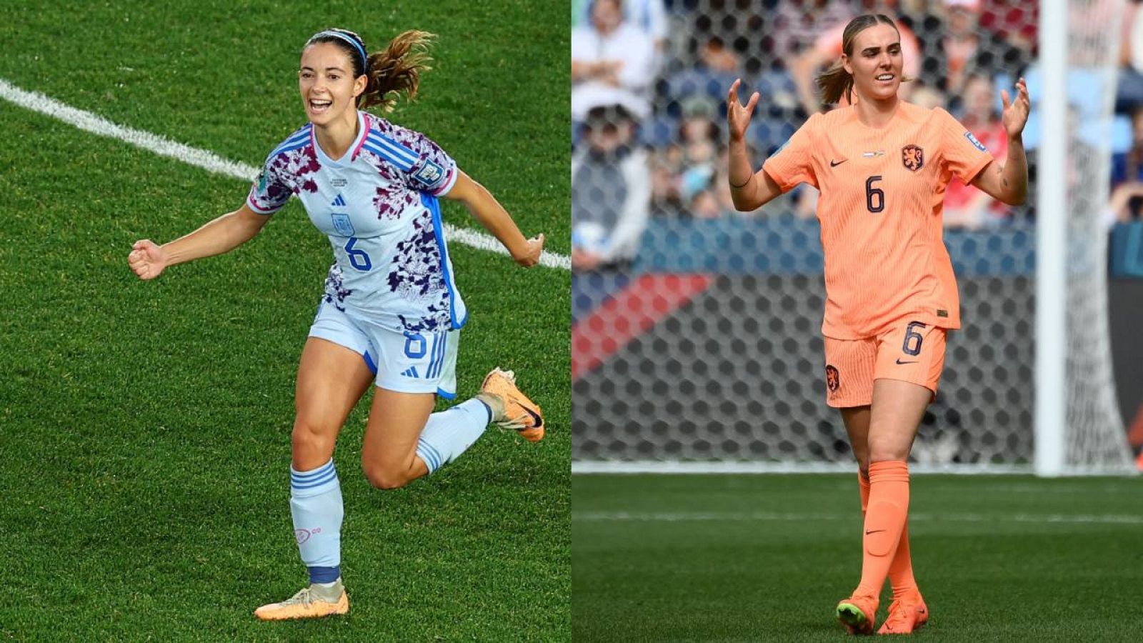 Aitana Bonmatí y Jill Roord, las lideresas de España y Países Bajos en la Copa Mundial 2023