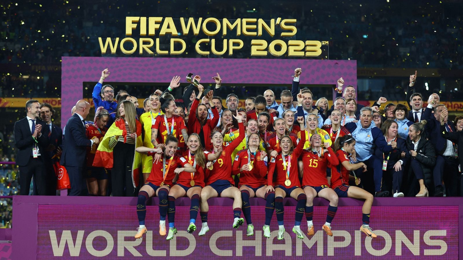 España, campeona del mundo de fútbol femenino