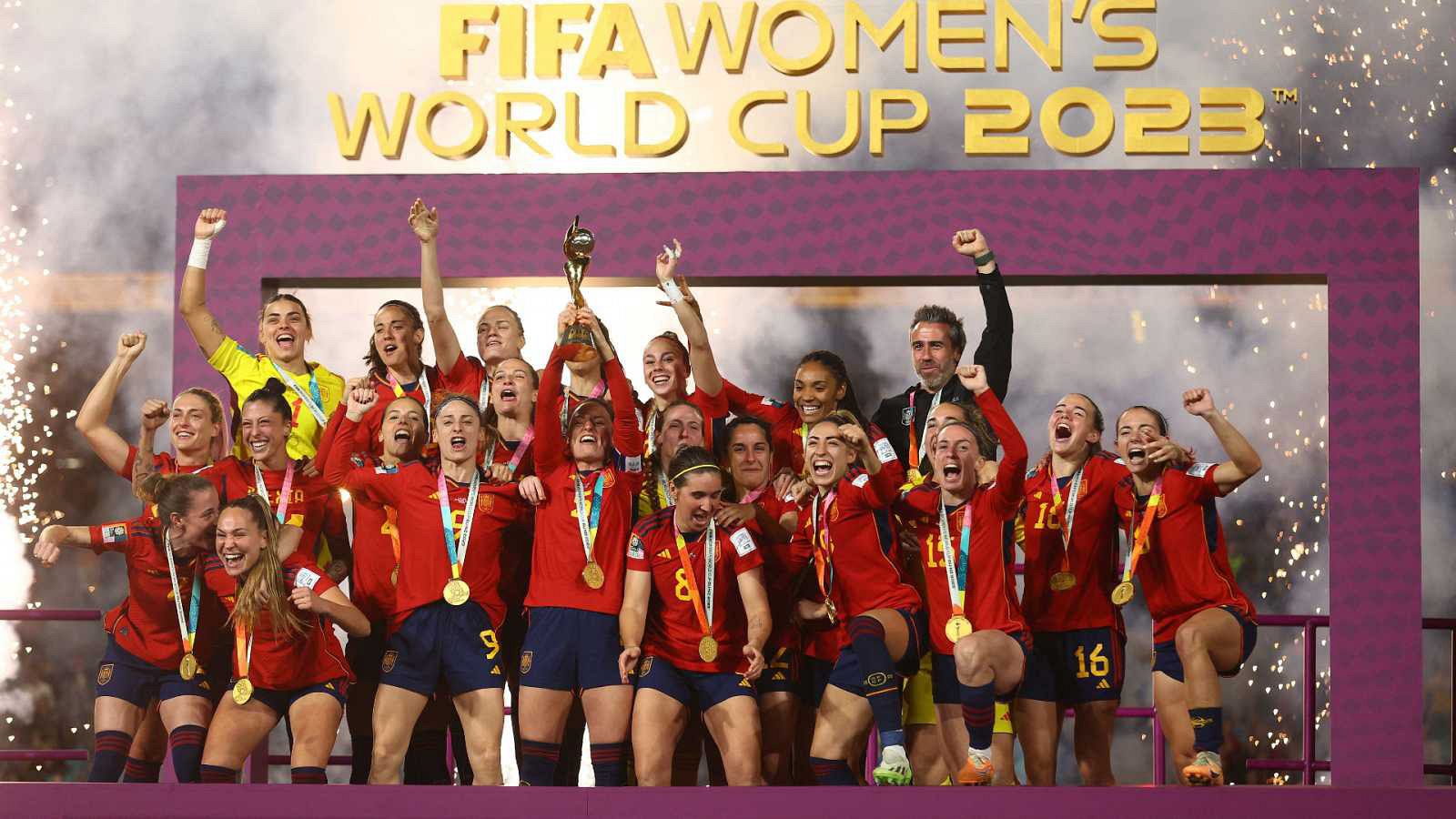 RTVE celebra el triunfo de la Selección Española de fútbol