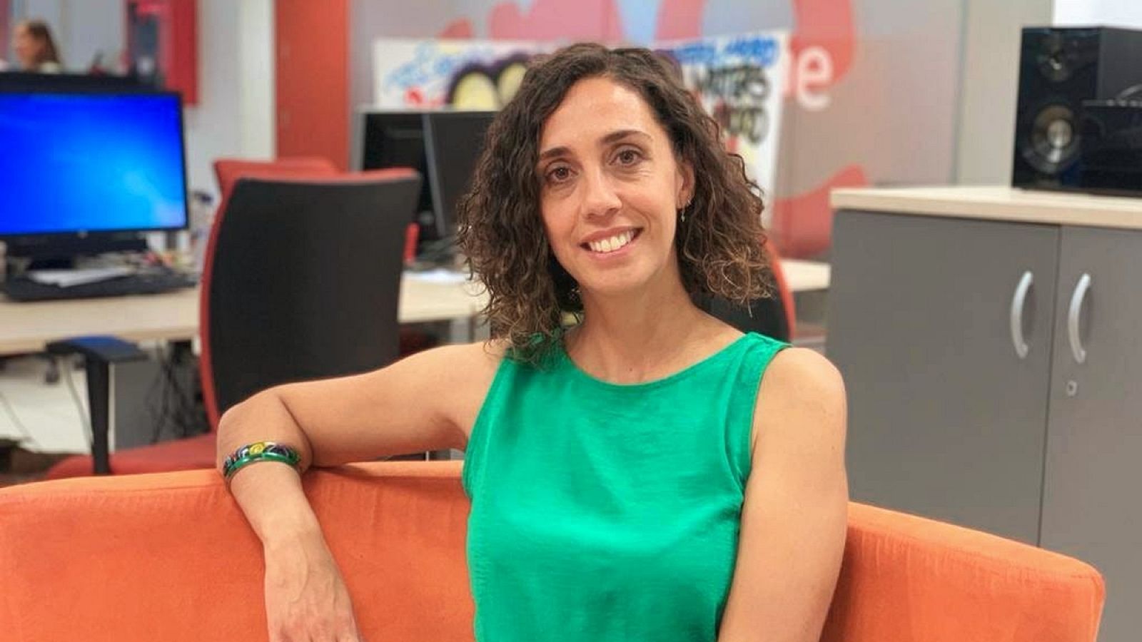 Raquel Martín Alonso, en la Casa de la Radio