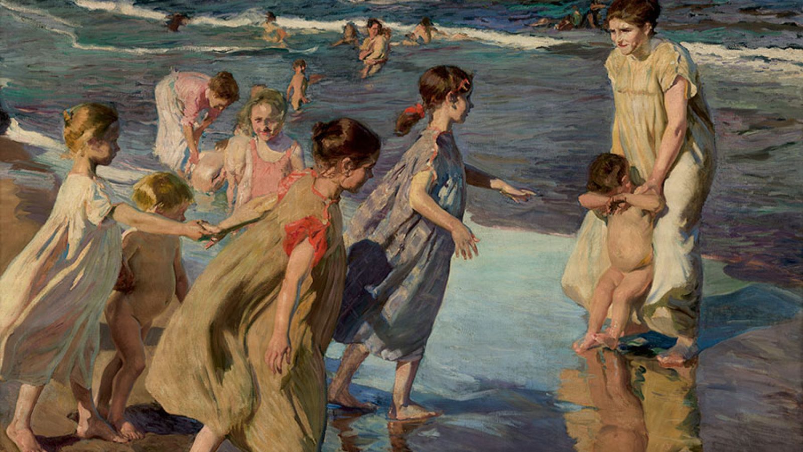 'Verano', 1904, Museo Nacional de Bellas Artes de Cuba. Joaquín Sorolla 
