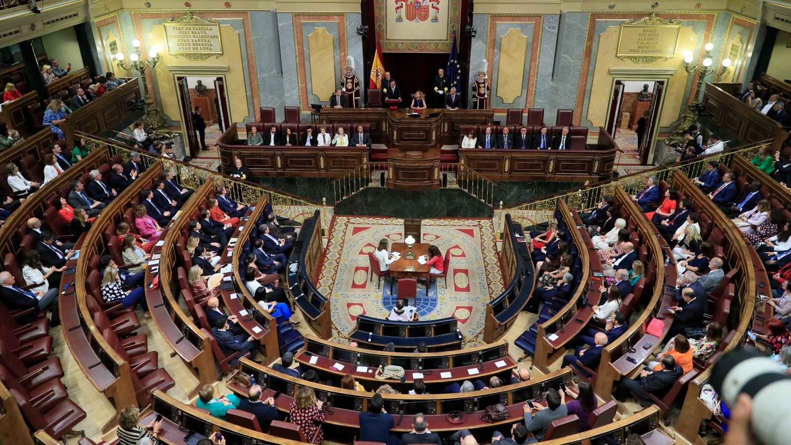 vista general del Congreso de los Diputados