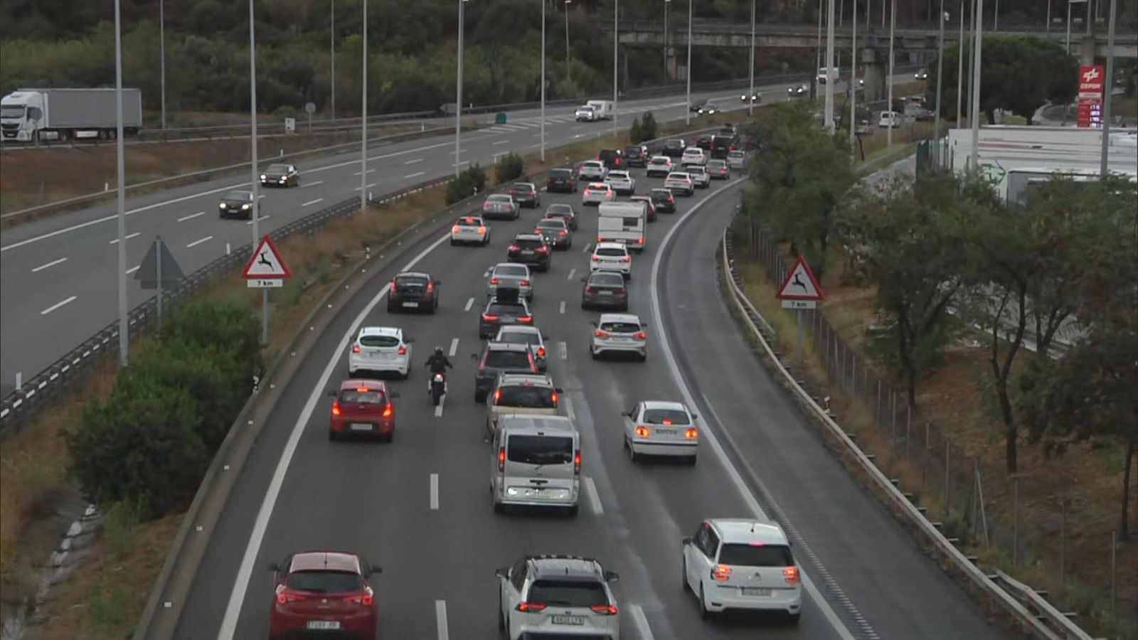  Hi ha un dispositiu de trànsit per aquest cap de setmana d'alta mobilitat