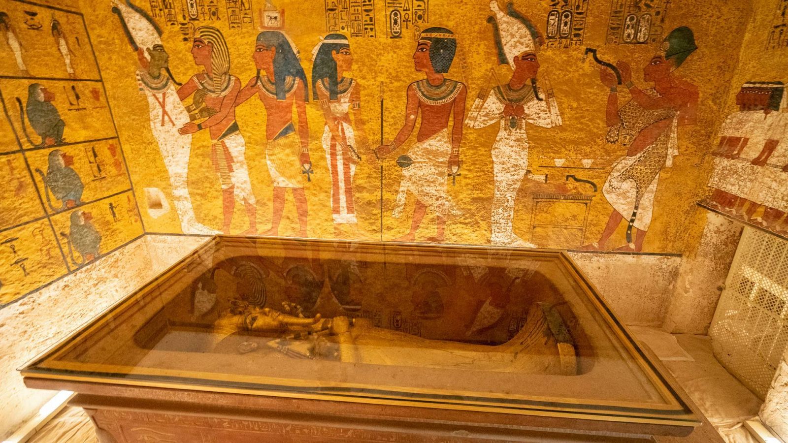 Imagen de archivo de la tumba de Tutankamón