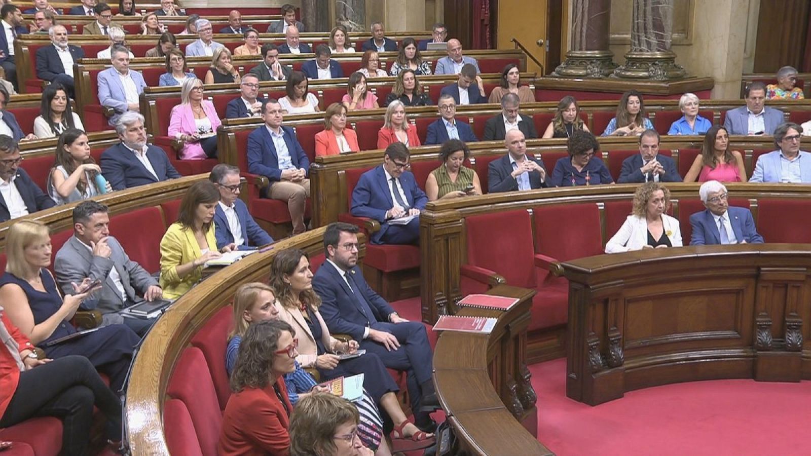 Ple del Parlament de l'1 de setembre de 2023