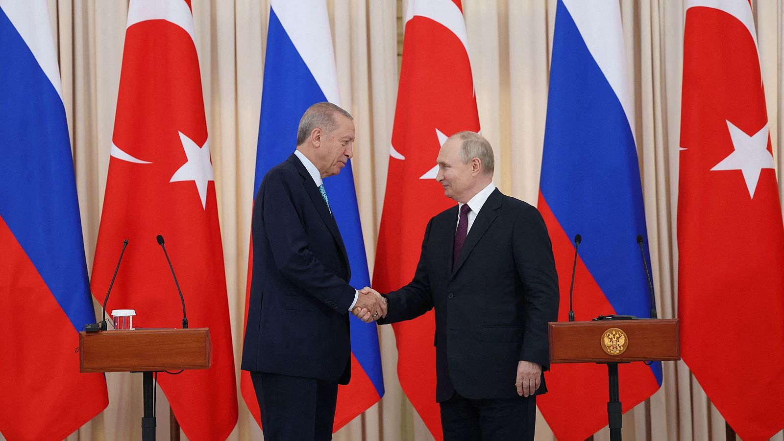 Erdogan asegura que el acuerdo sobre el grano podrá reanudarse pronto y llama a Ucrania a "suavizar su postura"