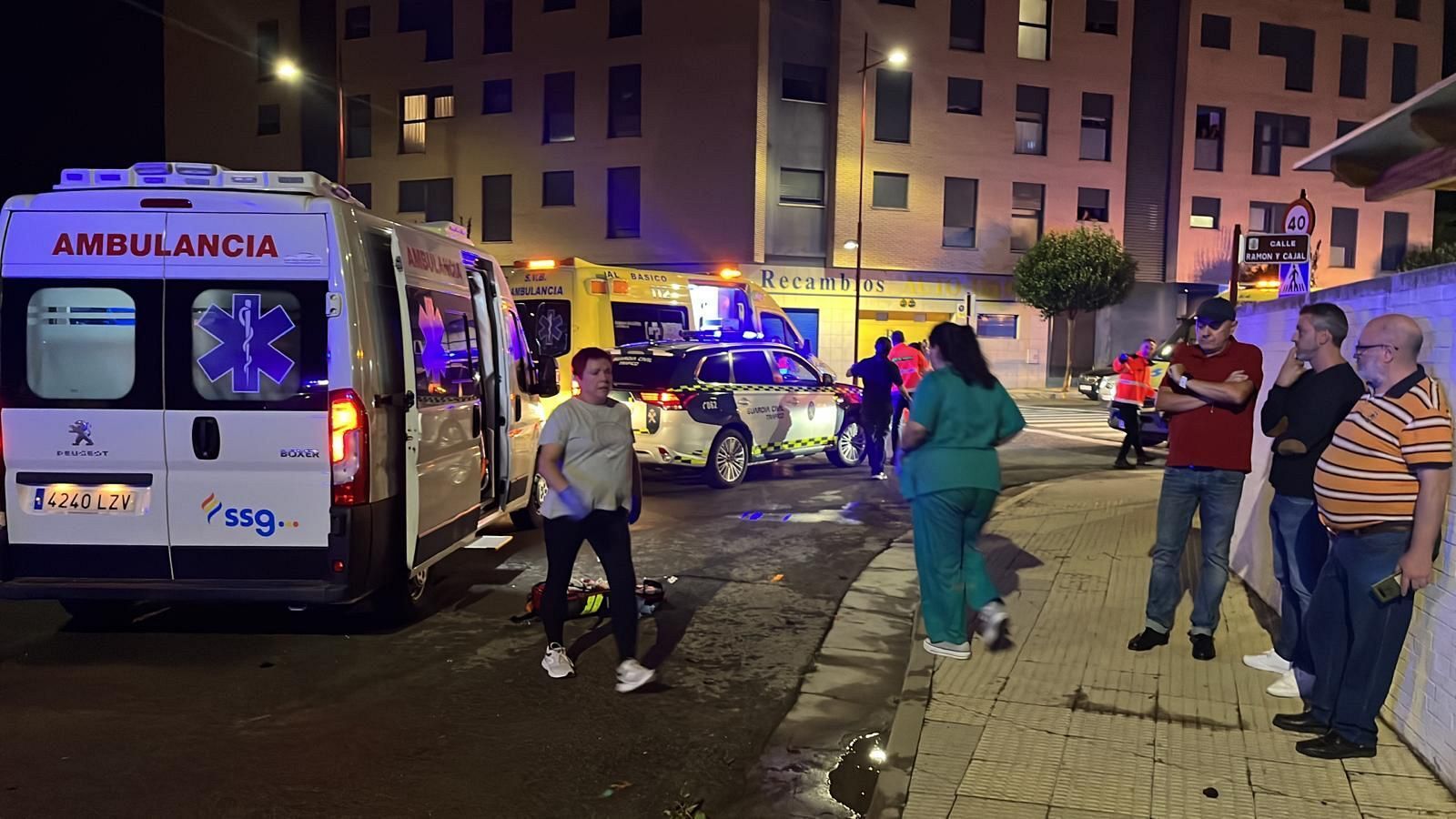 Un muerto y varios heridos en un atropello múltiple en el parking de un centro de salud de La Rioja