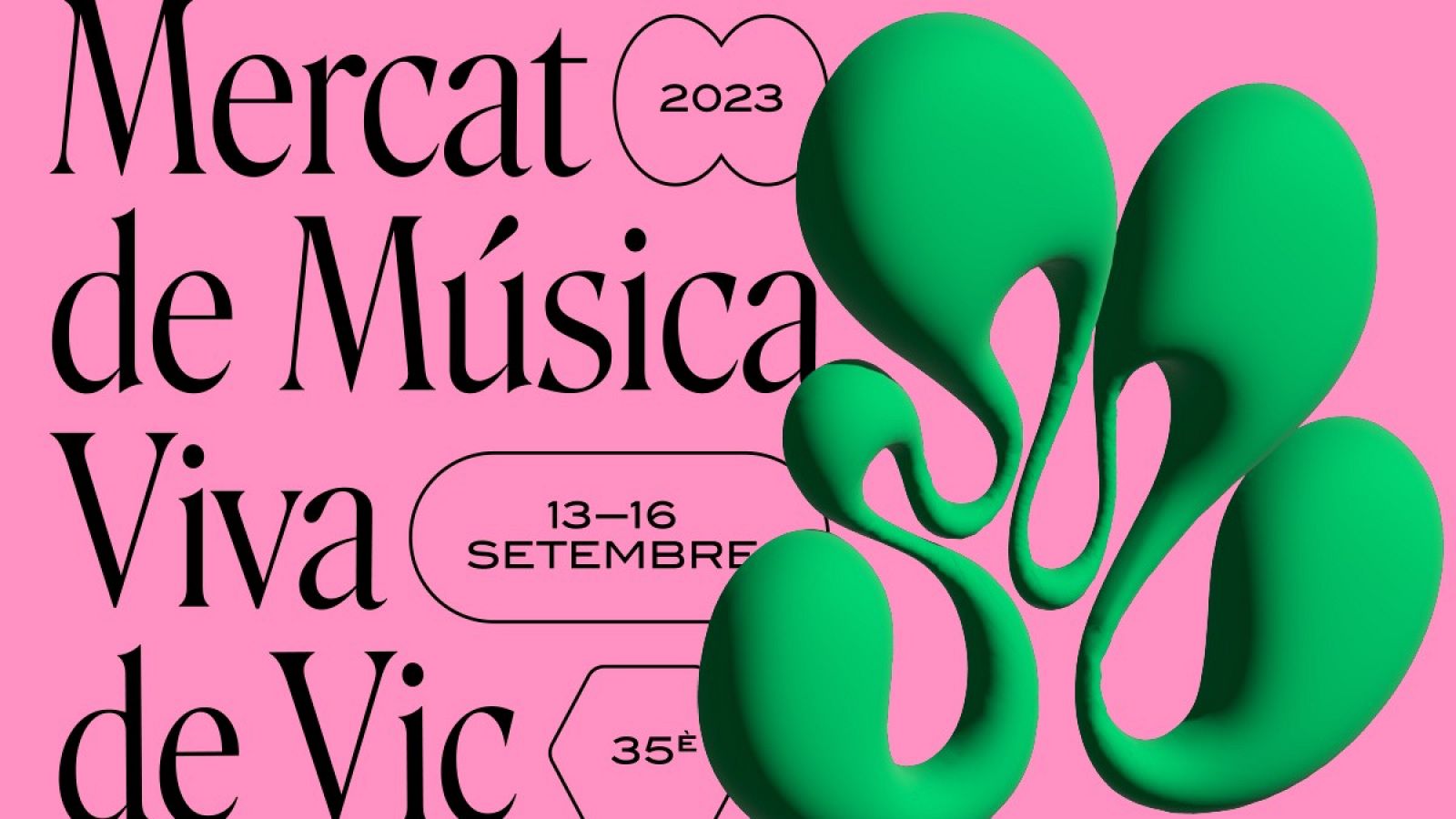 El Mercat de Música Viva de Vic (MMVV) llega a su 35 edición