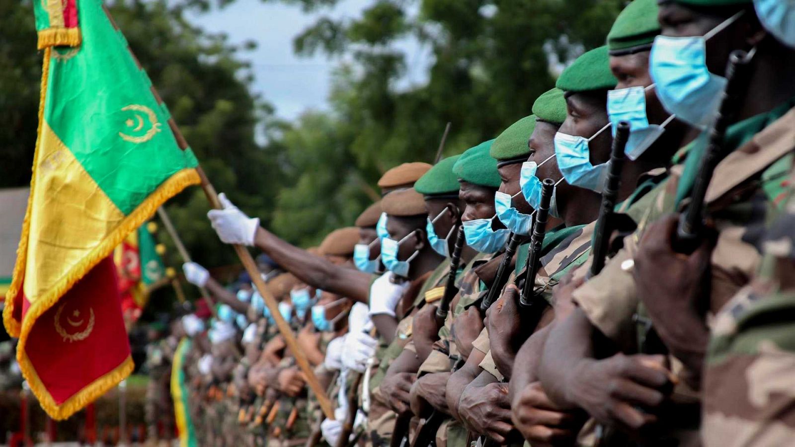 Imagen de archivo de militares en Mali.