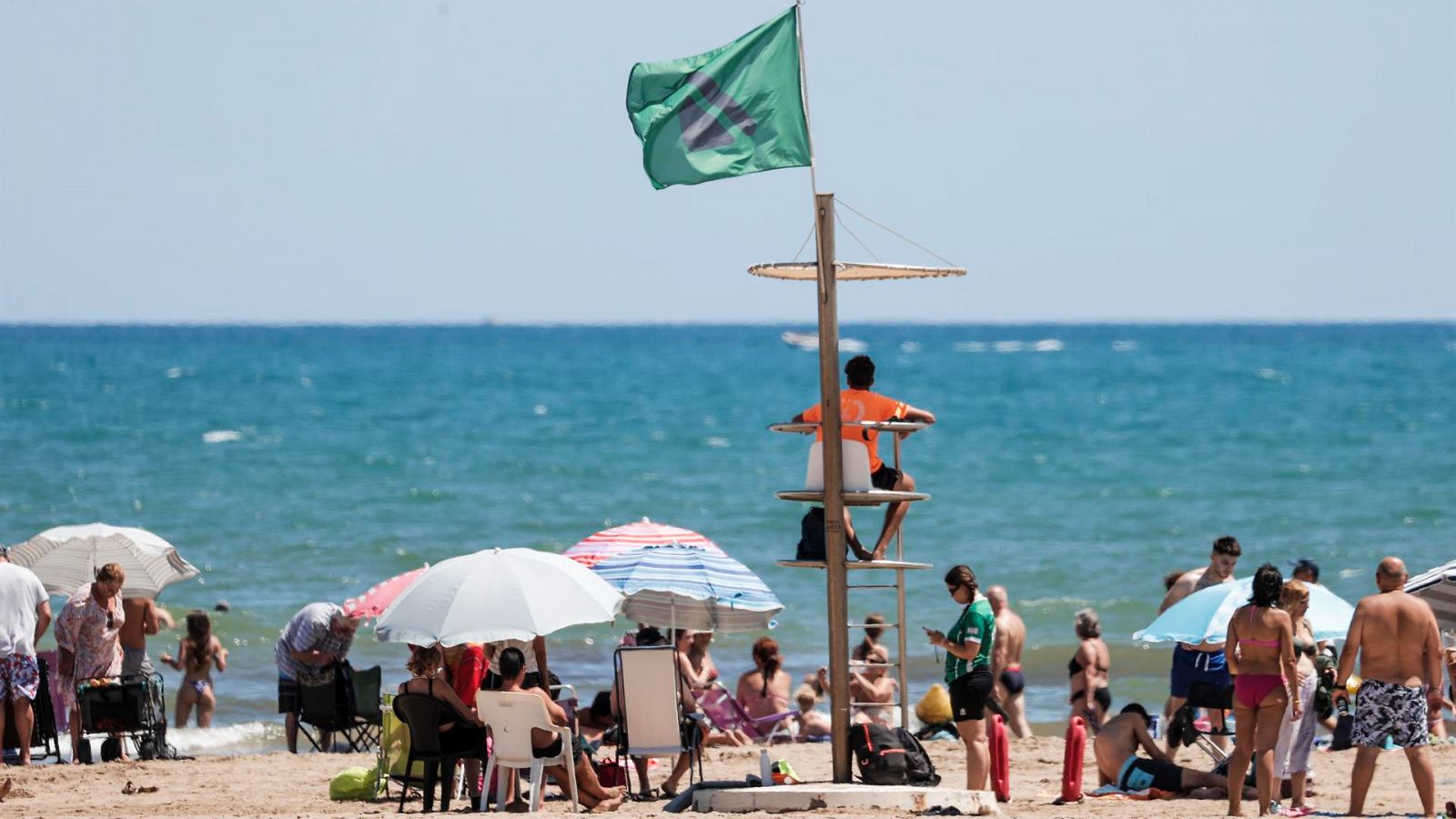 Playa en Valencia ciudad