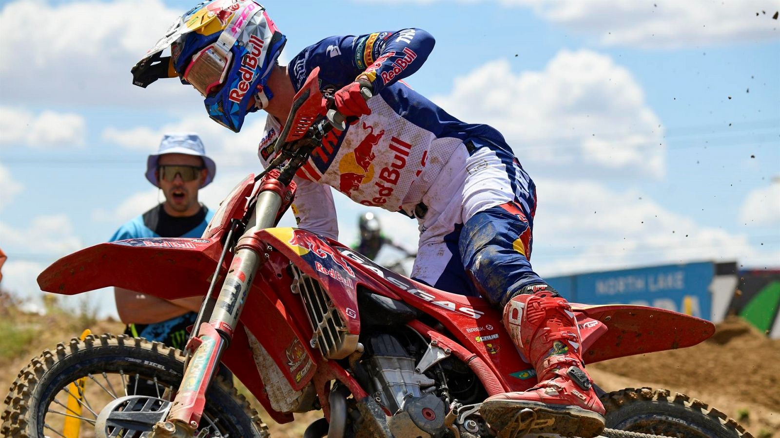 El piloto español Jorge Prado, en una prueba del Mundial.