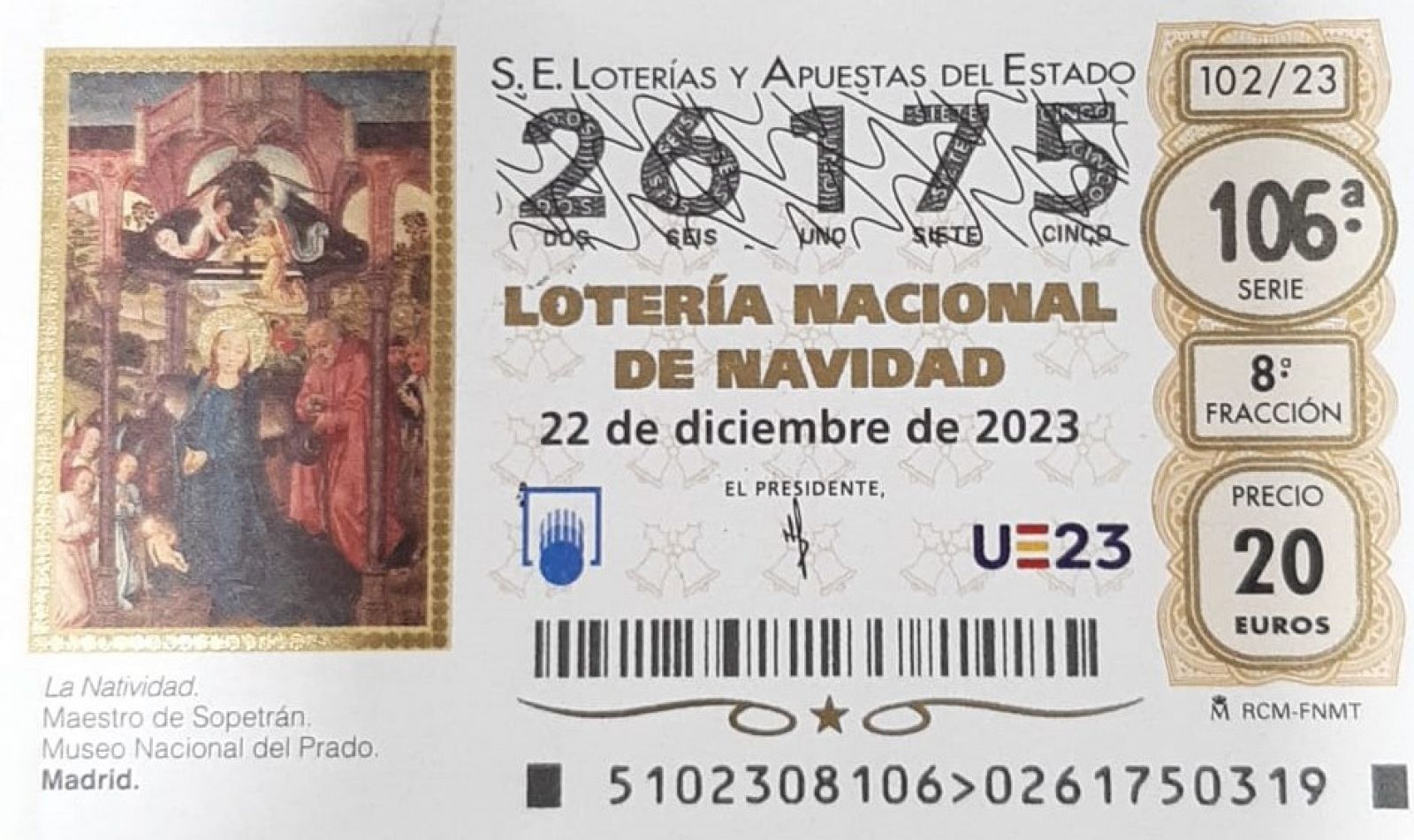 Loteria Asociación Veteranos