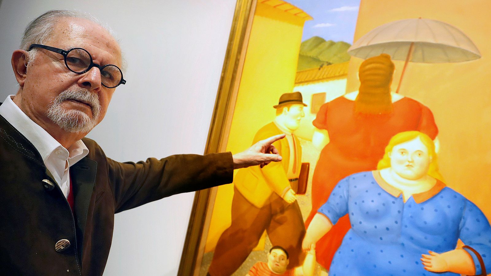 El artista colombiano Fernando Botero en una imagen de 2017.