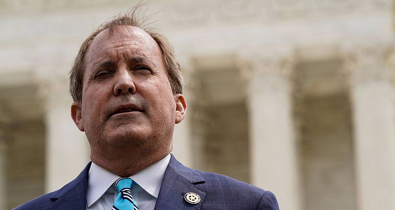Una imagen de archivo del fiscal general de Texas, Ken Paxton.
