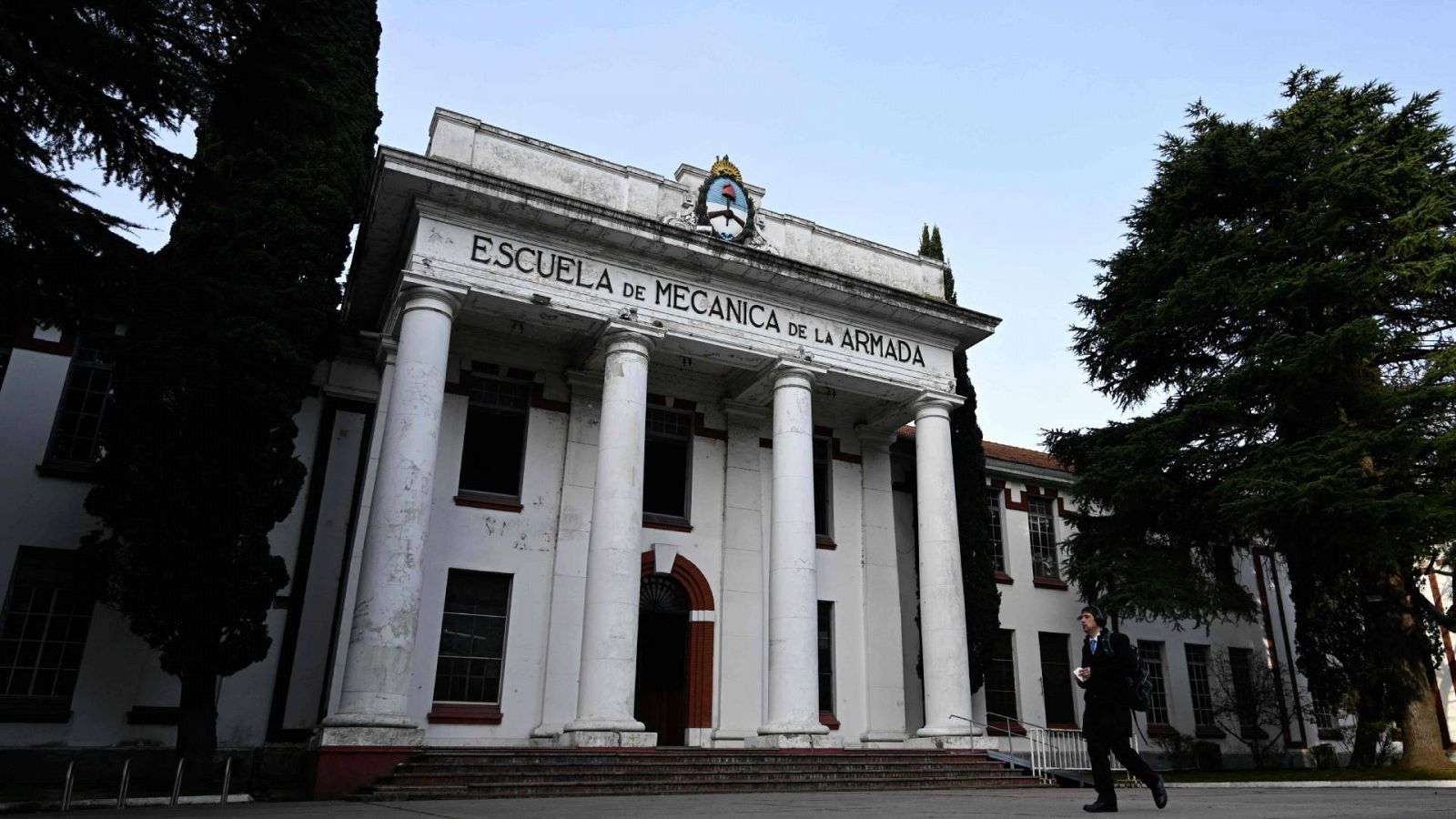 La antigua Escuela Superior de Mecánica de la Armada (ESMA)