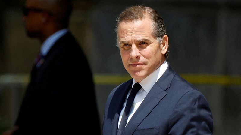Hunter Biden, hijo del presidente estadounidense, Joe Biden.