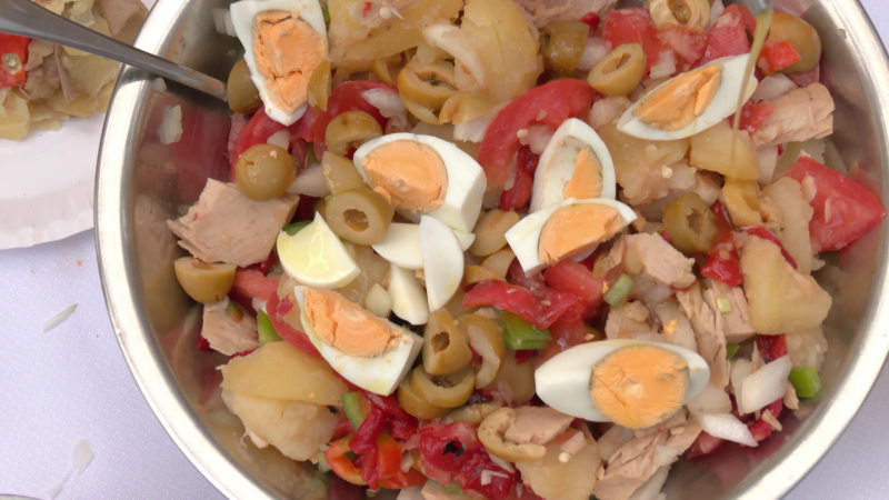 Ahora o Nunca | Receta de ensalada campera