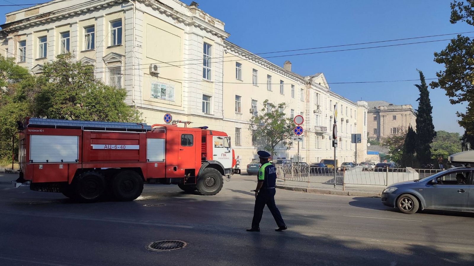 Archivo: ataque contra Sebastopol, Crimea, el pasado 13 de septiembre. Fuente: Reuters/colaborador. 