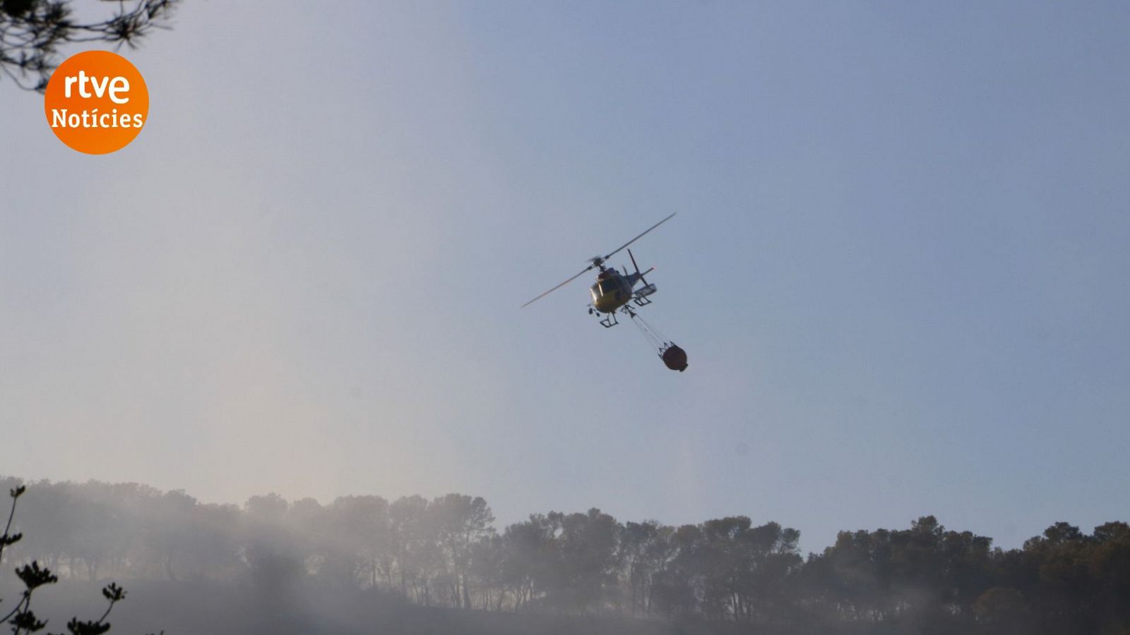 Estabilitzat l'incendi de Vespella de Gaià