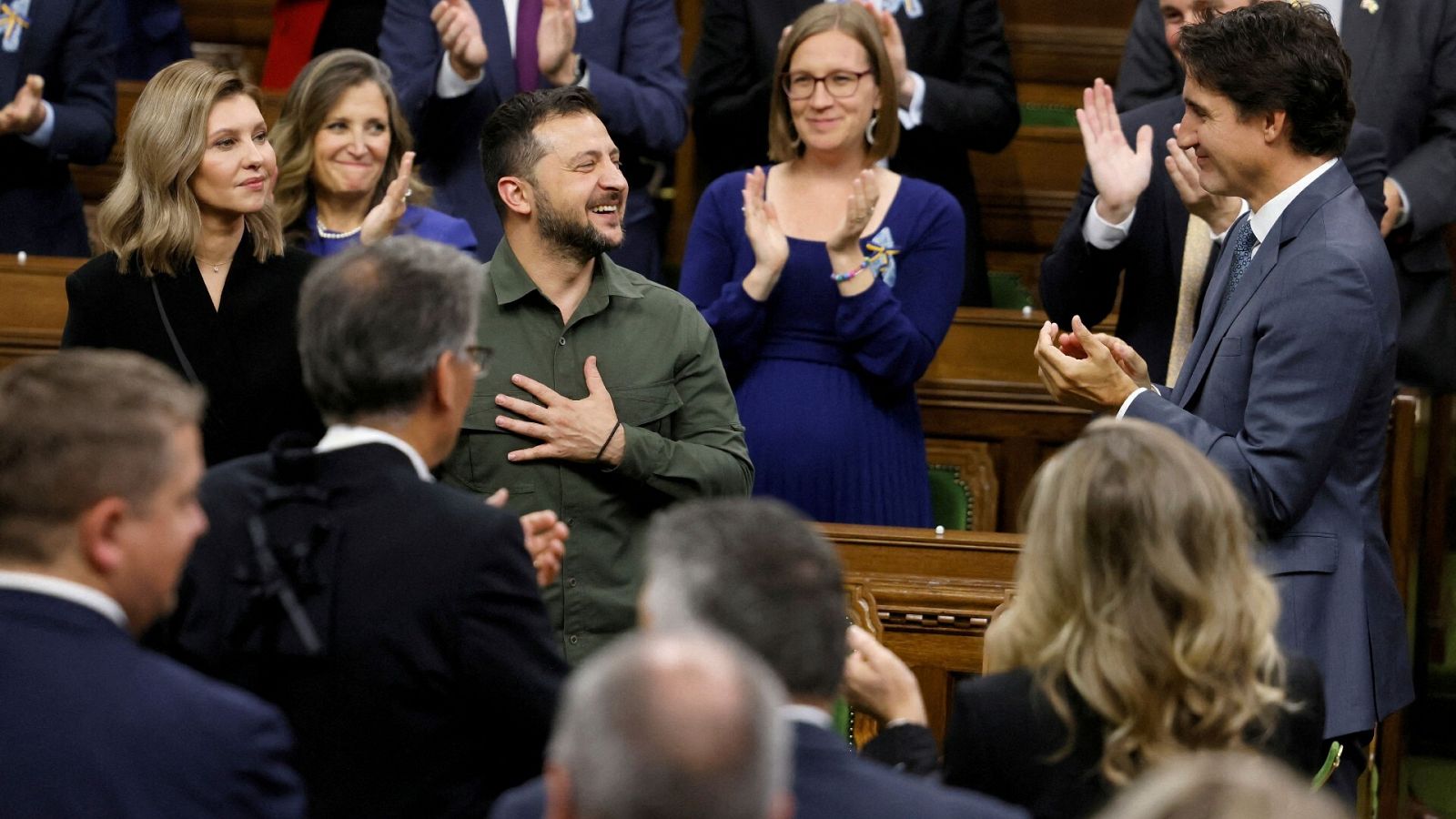 Zelenski agradece desde Canadá su apoyo por "salvar miles de vidas"