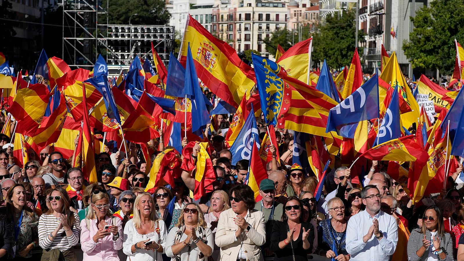 El PP se moviliza contra la amnistía en Madrid