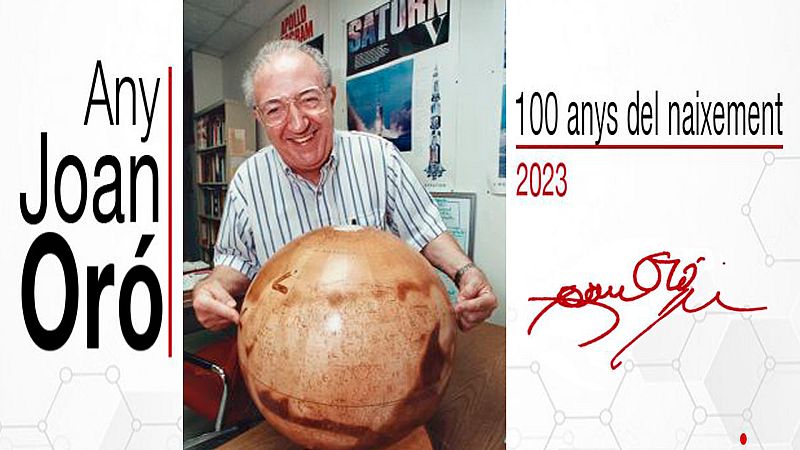 L'Any Joan Oró ha estat promogut pel Departament de Recerca i Universitats de la Generalitat.