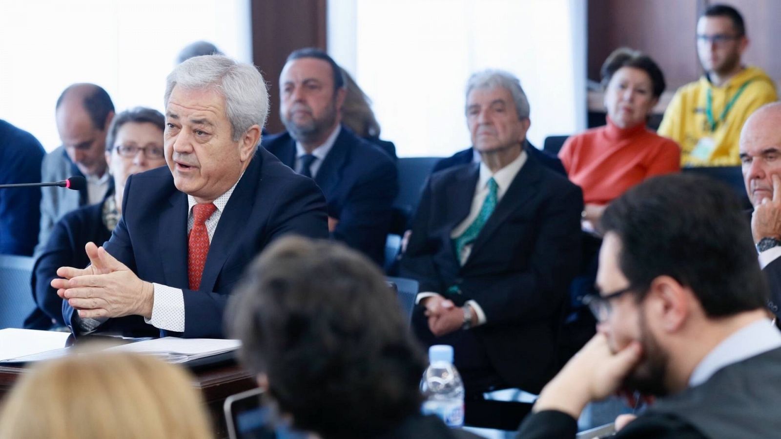 El exconsejero de Innovación de la Junta de Andalucía, Francisco Vallejo durante el juicio de los ERE