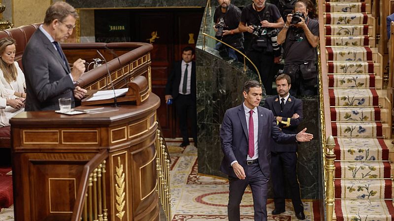 Debate de investidura: primera votación del Congreso a la investidura de Feijóo como presidente