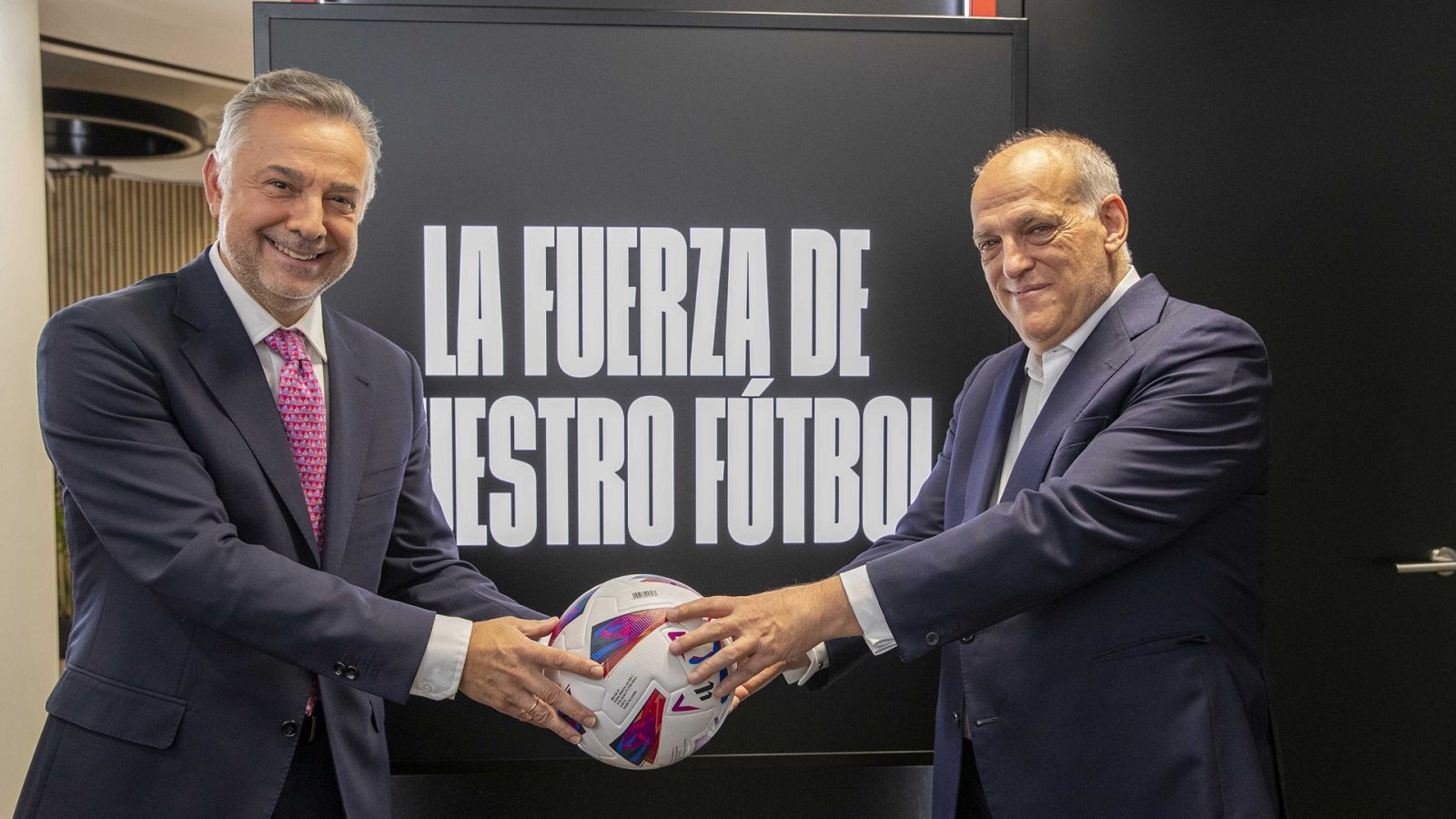 Jenaro Castro y Javier Tebas