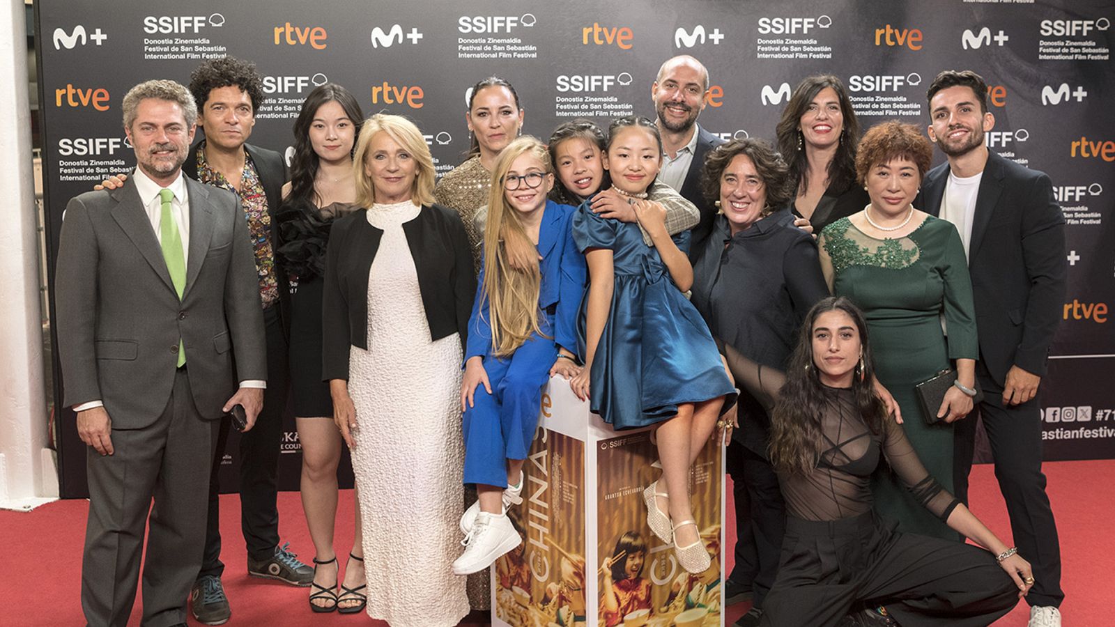 Preestreno de 'Chinas', película participada por RTVE, en el Festival de San Sebastián 2023