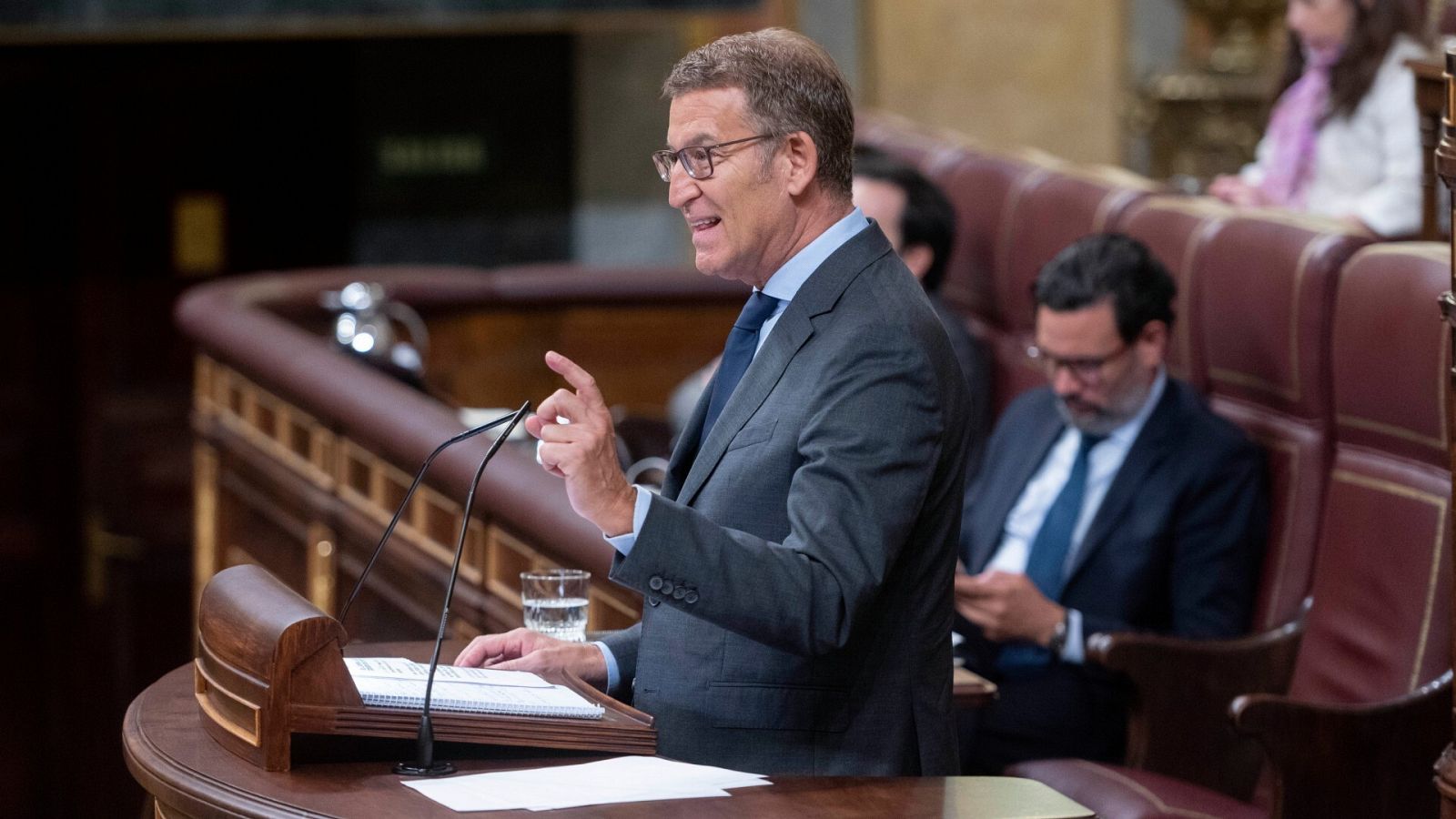 Segunda votación en la investidura de Feijóo